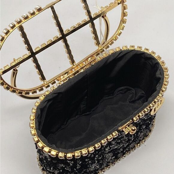 Rosantica Holli Ballerina sequin-embellished top handle bag - Picture 10 of 12